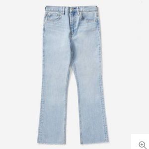 Everlane Kick Crop Denim in Light Blue